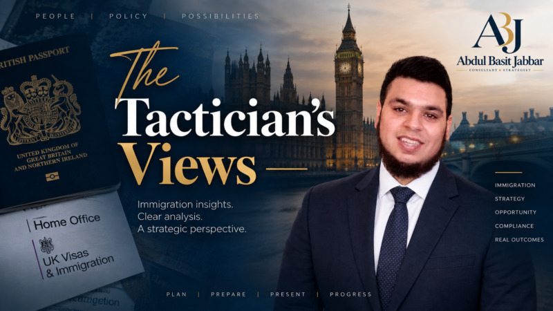 The Tactician by Abdul Basit Jabbar